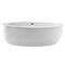 Aqua Eden 72.44 L, 35.69 W, Glossy White, Acrylic VTOV733623JN - alternate 1